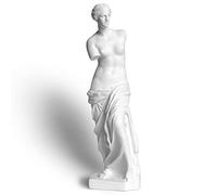 Garwor Venus De Milo Aphrodite de Milos Buste de mythologie Grecque, Déesse de l'amour et de la beauté, Statue en résine, Sculpture, Figurine, décoration d'art, Buste de Vénus de Milo, 30,5 cm