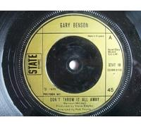 GARY BENSON Don't Throw It All Away 7" 45
