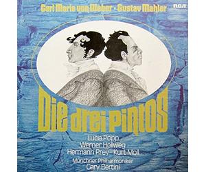 Gary Bertini & Münchner Philharmoniker - Weber: DIE DREI PINTOS (bearbeitet von Gustav Mahler) [Vinyl Schallplatte] [3 LP Box-Set]