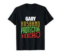 Gary Husband Protector Hero Gary Nom Dire T-Shirt Graphique avec Valeur