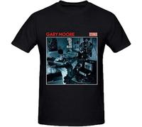 Gary Moore Still Got The Blues Men's Short Sleeve Crew Neck T-Shirt S Unisex 100% Cotton Short-Sleeve T-Shirts Black XXL