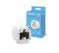 Garza - Adaptateur de Voyage UK Type G pour l'Angleterre, l'Irlande, Singapour et Plus 5 en 1 Compact et sûr, conçu pour Les Voyageurs internationaux