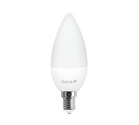 Garza - Ampoule LED bougie, culot E14, lumière neutre 6 500 K, 7 W, 810 lumens, C37. Non dimmable.