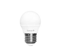 Garza - Ampoule LED sphérique, culot E27, lumière neutre 6 500 K, 4,2 W, 470 lumens, G45. Non dimmable.
