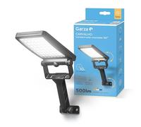 Garza - Applique d'Extérieur LED Solaire, LED Solaire, 4000K, Couverture 25m² - Capteur de Mouvement, 3 Modes, IP54, Autonomie 12 Heures, Angle Réglable 180°, Charge Solaire Efficace. Pose murale.