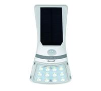 Garza Applique solaire LED 1,5 W 220 lm 6000 K avec capteur crépusculaire et de mouvement, blanc