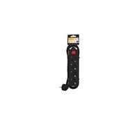 Garza Basic Power - Coupe-circuit - CA 250 V - 3680 Watt - connecteurs de sortie : 4 - 1.4 m cordon - noir