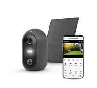 Garza - Caméra Surveillance Solaire sans Fil Intelligente 1080p (HD), Détection de Mouvement, Vision Nocturne en Couleur, IP WiFi (2.4GHz), Contrôle Via App