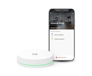 Garza - Passerelle Smart Zigbee 3.0 LAN Bridge, compatible avec les applications Garza, Tuya et Smart Life, Alexa et Google, connexion Ethernet stable, réseau maillé évolutif