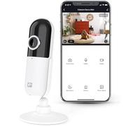 Garza Smart Caméra IP Design WiFi de Surveillance intérieure Intelligente, Haute résolution 1080p HD, capteur de Mouvement, Vision Nocturne, Audio bidirectionnel, WiFi 2,4 GHz, télécommande par App
