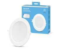 Garza - Spot LED encastrable, circulaire, extra plat, 22 cm, 18 W, lumière neutre 4 000 K, 1 950 lm, 30 000 h, IP20, blanc, économie d'énergie 80%