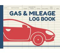 Gas and Mileage Log Book: Gasoline Expense Tracker and Maintenance and Repair Service Record Notebook I Planner for Individual Car Drivers, Self-Employed, and Business Vehicles I Fuel Costs for Taxes