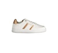 Gas - Baskets Blanc en Polyester avec Détails en Bronze - Femme - Chaussures - Blanc - Taille: 40 EU