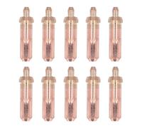 Gas Cutting Nozzle 10pcs Set | High Concentricity & Heat Resilience for Oxygen/Acetylene/LPG | CNC Machined Copper Brass Nozzles G01-100 Compatible (3#)