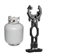 Gas Cylinder Regulator Wrench Multi Function Aluminum Alloy Tank Valve Wrench Large Opening Universal Gas Cylinder Spanner Bottle Opener Tool For Most Household Ģas Tank Models 7x19cm Heavy Duty