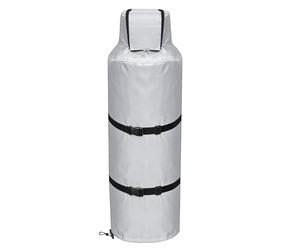 Gas Cylinder Warmer Jacket - Propane Tank Protective Sleeve for Winter Heating Storage | Weather Resistant Nylon Shell with Inner Cotton Layer, Outdoor BBQ Camping Tank Shield Accessory 39.88x121.92cm