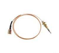 Gas Fireplace Thermocouple Sensor 600mm High Temp(60cm) | High temp resistance, stable signal output, prevents gas leaks, fits sliding safety devices, 600mm length
