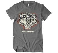 Gas Monkey Garage Officiellement sous Licence Spring Coils T-Shirt pour Hommes (Gris Foncé), XX-Large