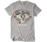 Gas Monkey Garage Officiellement sous Licence Spring Coils T-Shirt pour Hommes (Gris Tempête), X-Large