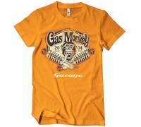 Gas Monkey Garage Officiellement sous Licence Spring Coils T-Shirt pour Hommes (Orange), Large