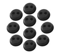 Gas Tank Grommet - 10 Pieces 2 Hole Oil Line Gaskets