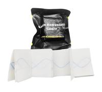 gasà Control Almohadilla | Gauze hémostatique de Caolin | Tampon de gaze médical | Bandage Clay Caolin | Premier kit militaire Aeida, pansement médical pour blessures, coagulation rapide