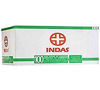 GASA ESTERIL INDAS CAJA 100 UNID SOBRE 5 U