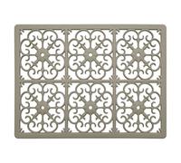 GASARÉ, Dessous de Plat Extra Large en Silicone épais pour Plats Chauds, casseroles et poêles, Tapis résistant à la Chaleur pour comptoir, Tapis Chaud pour Cuisine, Facile à Nettoyer, 40,6 x 30,5 x