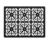 GASARÉ, Dessous de Plat Extra Large en Silicone épais pour Plats Chauds, casseroles et poêles, Tapis résistant à la Chaleur pour comptoir, Tapis Chaud pour Cuisine, Facile à Nettoyer, 40,6 x 30,5 x