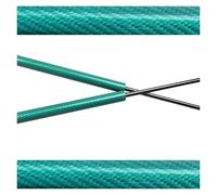 Gasdruckfeder pour Dacia pour Jogger 2021 2022 2023 2024 Capot Avant Modifier Les Vérins À Gaz Ressorts en Fibre Carbone Support Levage Amortisseurs Piston Vérins À Gaz(Green Carbon Fiber)