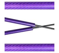 Gasdruckfeder pour Dacia pour Jogger 2021 2022 2023 2024 Capot Avant Modifier Les Vérins À Gaz Ressorts en Fibre Carbone Support Levage Amortisseurs Piston Vérins À Gaz(Purple Carbon Fiber)
