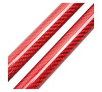 Gasdruckfeder Vérins Capot pour Civic 11st FE FL 2021 2022 2023 2024 2025 Support Levage Capot Avant Amortisseurs Piston Tige D'hélice Vérins À Gaz(Red Carbon Fiber)
