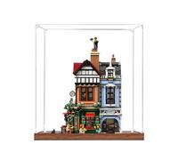 Gase d'affichage acrylique transparente pour modèle d'angle britannique Le-go 10350, boîte de rangement, boîte de présentation, compatible avec le modèle 10350 (vitrine uniquement) (2 mm)
