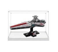 Gase d'affichage en acrylique transparent pour modèle d'avion Le-go 75441, boîte transparente, boîte de rangement, boîte de présentation, compatible avec modèle 75441 (vitrine uniquement) (3 mm)