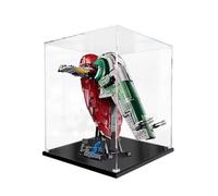 Gase d'affichage en acrylique transparent pour modèle de vaisseau spatial Le-go 75060, boîte transparente, boîte de rangement, boîte de présentation, compatible avec modèle 75060 (vitrine uniquement