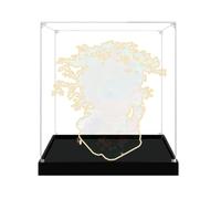 Gase d'affichage en acrylique transparent pour modèle Le-go 21318 Treehouse - Boîte de rangement transparente - Compatible avec modèle 21318 (vitrine uniquement) (3 mm)