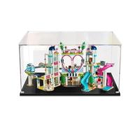 Gase d'affichage en acrylique transparent pour modèle Le-go 41347 Vacation Resort, boîte transparente, boîte de rangement, boîte de présentation, compatible avec le modèle 41347 (vitrine uniquement