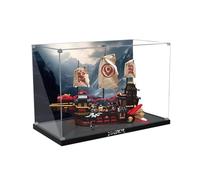 Gase d'affichage en acrylique transparent pour modèle Le-go 71848 Grand navire, boîte transparente, boîte de rangement, boîte de présentation, compatible avec modèle 71848 (vitrine uniquement)