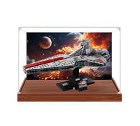 Gase de présentation acrylique transparente pour modèle d'avion Le-go 75441, boîte transparente, boîte de rangement, boîte de présentation, compatible avec modèle 75441 (vitrine uniquement) (version