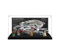 Gase de présentation acrylique transparente pour modèle Le-go 75426 Millennium Falcon - Boîte transparente - Boîte de rangement - Compatible avec modèle 75426 (vitrine uniquement) (version