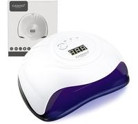 GASHIO® Lampe à ongles professionnelle double UV/LED 168 W pour vernis à ongles gel avec capteur de minuterie 10/30/60/99s s Écran LCD Socle amovible