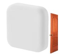 Gasket - Self-Adhesive Silicone Buffer for Protection | Clear Round Cushion with Shock-Absorbing Technology, Wall Shield for Handles, Knobs, Latches and Levers