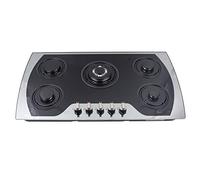 Gaskochfeld Einbau Glas Gaskocher Flammig Gas Einbauherd 5 Brenner Gasfeld Gasherd GehäRtetes Erdgas Propangas FüR Glaskeramik Atural Propane PoêLe à Chauffage Uniforme Pour Appareils De Cuisine