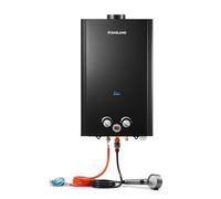 GASLAND BE422B Chauffe-eau instantané à gaz d'extérieur 16 litres, butane (50mbar)/propane (50mbar), douche GPL pour camping, camping-car, grange