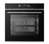 GASLAND ES616321TSH Four encastrable 74 L, écran LED Full-Touch, chauffage rapide, Air Fry, nettoyage à la vapeur d'eau, paroi arrière facile d'entretien, ouverture et fermeture douces, tiroir