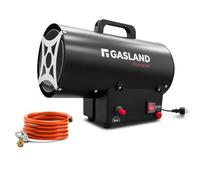 GASLAND FlameJet FH15FBDE Appareil de chauffage au gaz 15 kW avec détendeur 700 mbar, chauffage par convection, ventilateur turbo, protection contre la surchauffe