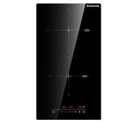 GASLAND IH30BF Plaque à Induction 30cm, Table de Cuisson Encastrable à Induction 2 Foyers 3500W