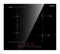 GASLAND IH604BF Plaque de Cuisson Encastrée à Induction 7000 W avec 4 Foyers, Plaque de Cuisson Flexinduction pour Barbecue, Fonction Booster, Stop & Go