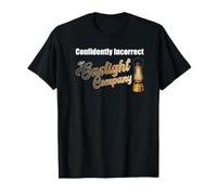 Gaslight. Confidently Incorrect. Gaslighting Lamp Humour T-Shirt