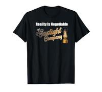 Gaslight. La réalité est négociable. Lampe à gaz Humour T-Shirt